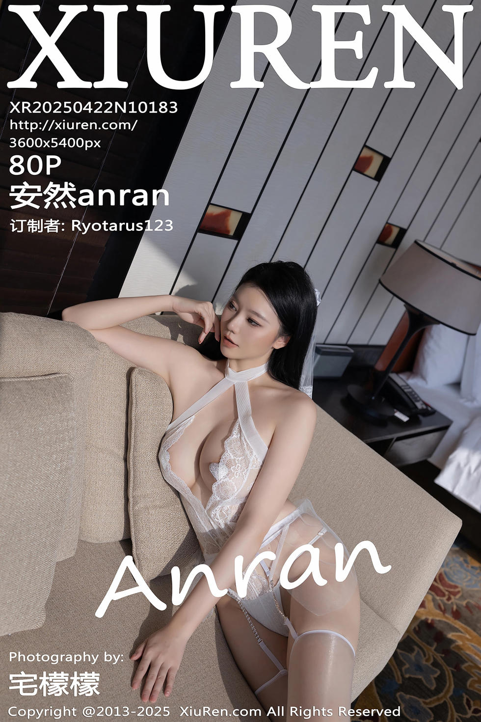 [XiuRen秀人网] 2025.04.22 No.10183 安然anran
