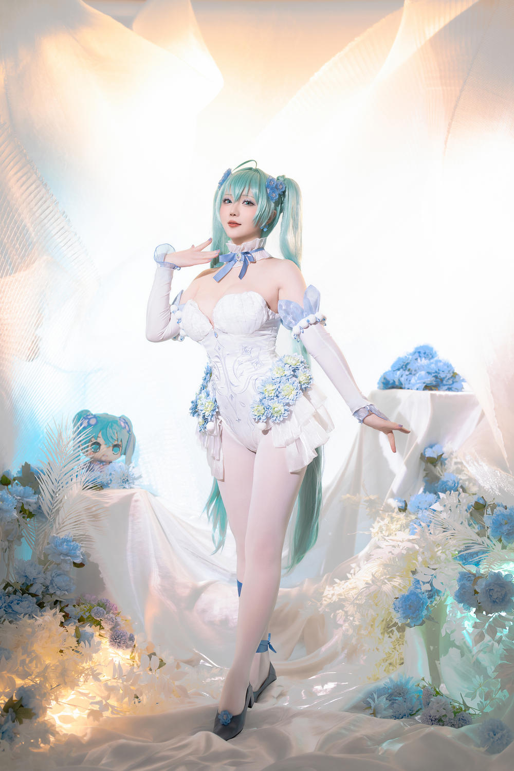 星之迟迟   初音未来 粉蝶花精灵 [54P1V-4.51GB]