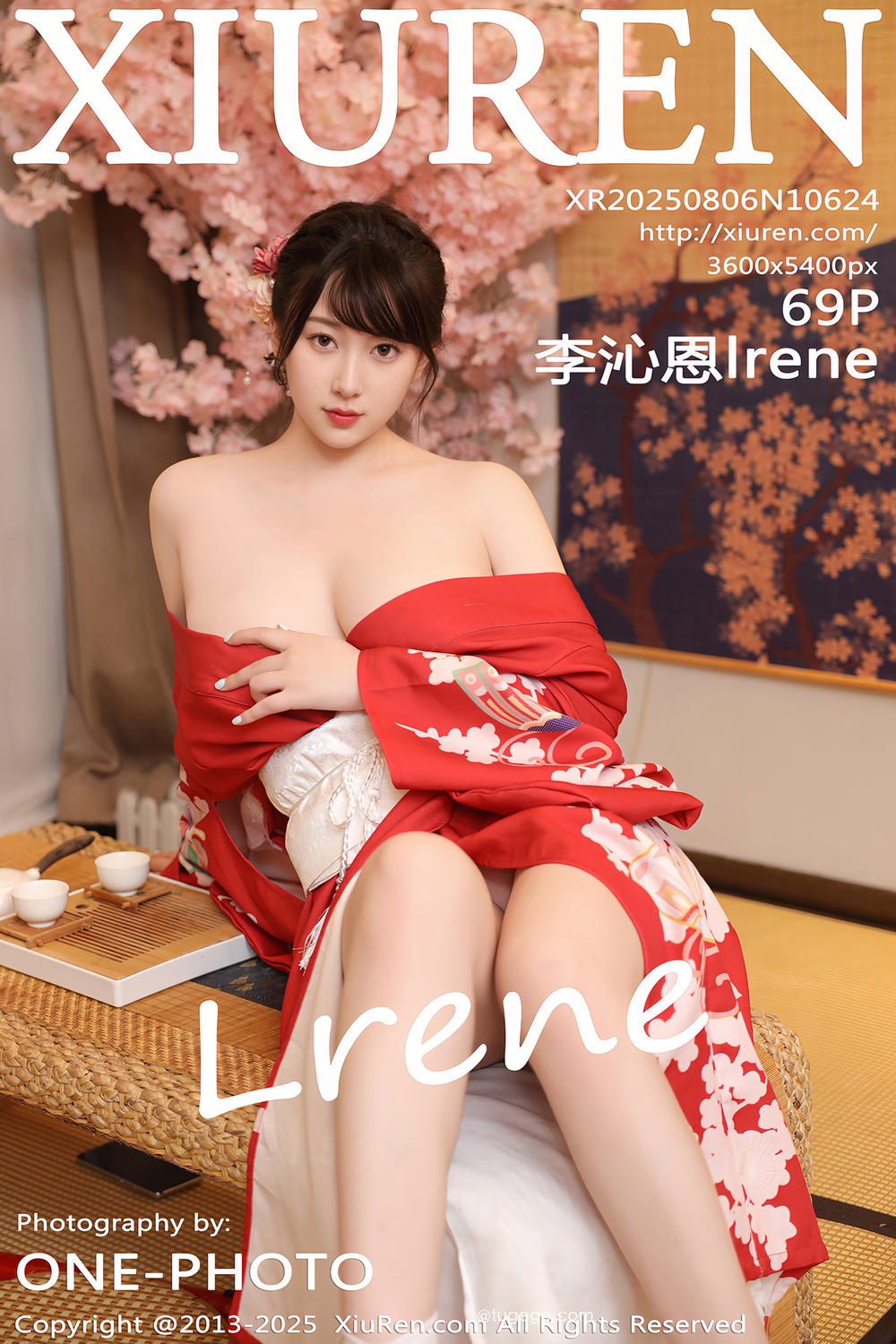 [XiuRen秀人网] 2025.08.06 No.10624 李沁恩lrene [69+1P]