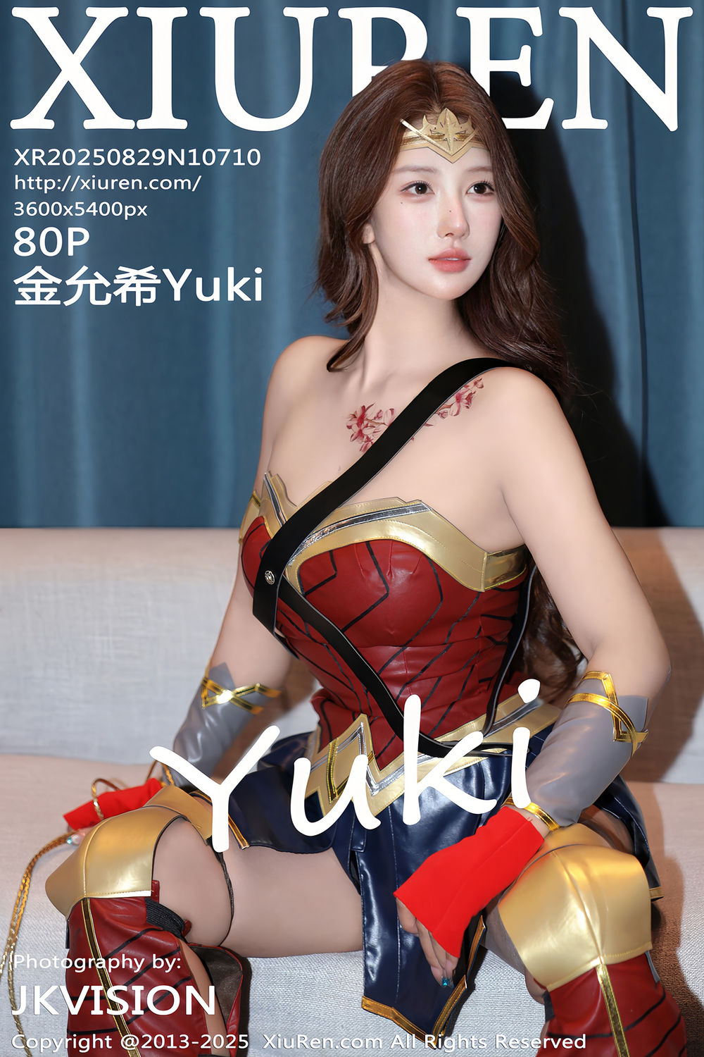 [XiuRen秀人网] 2025.08.29 No.10710 金允希Yuki [80+1P]