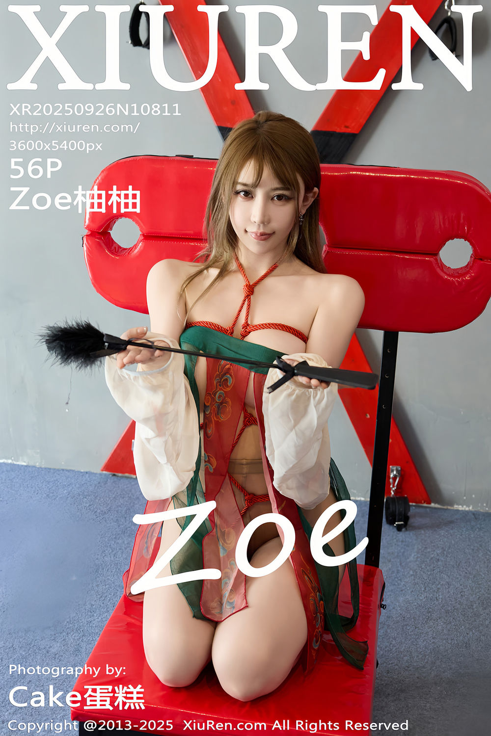 [XiuRen秀人网] 2025.09.26 No.10811 Zoe柚柚