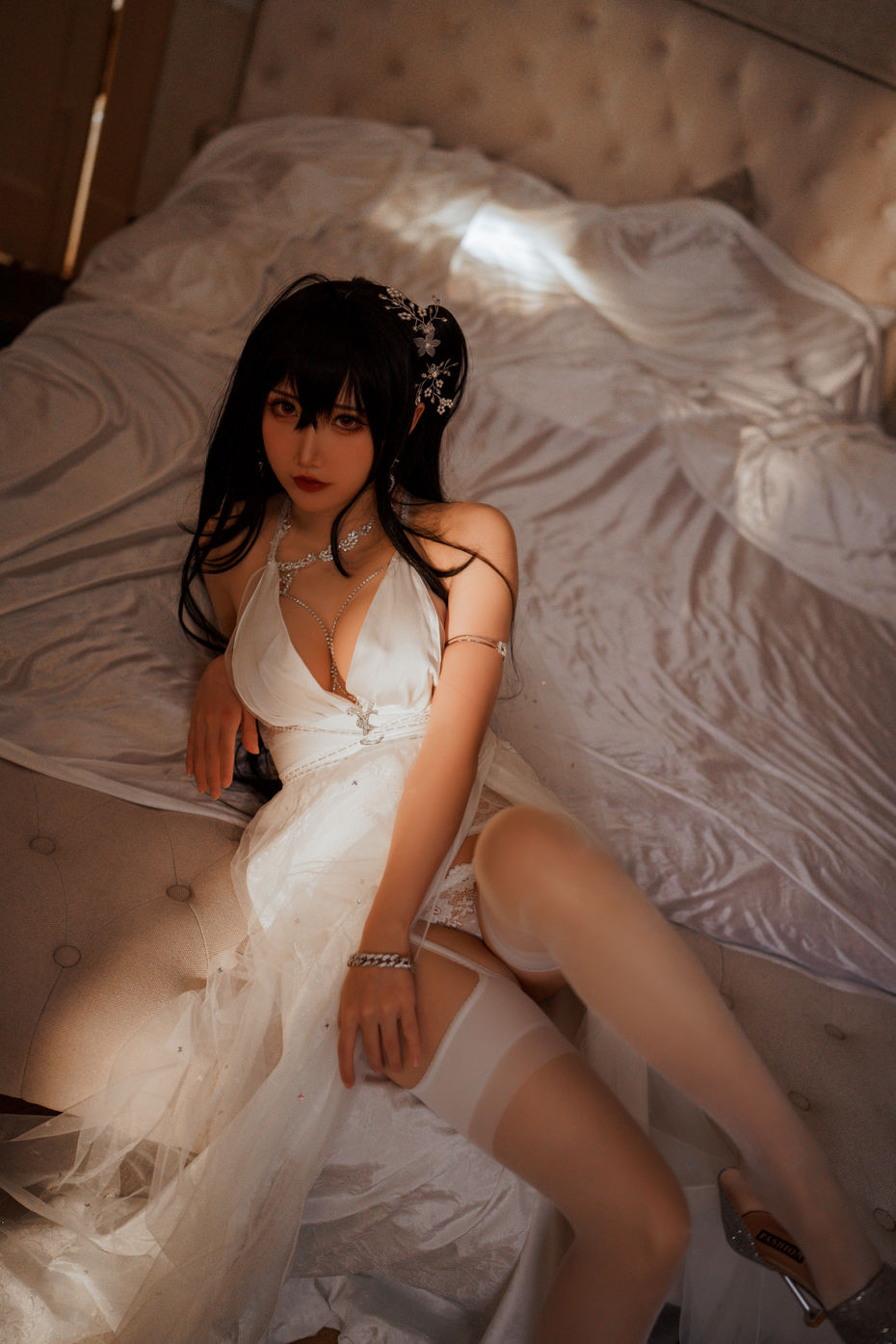 面饼仙儿 NO.138 碧蓝航线 大凤婚纱 [32P-467MB]