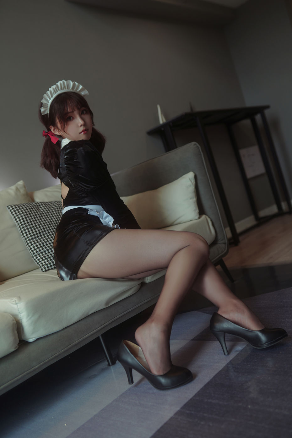 Natsuko夏夏子 NO.034 漆黑女仆 [50P-439MB]