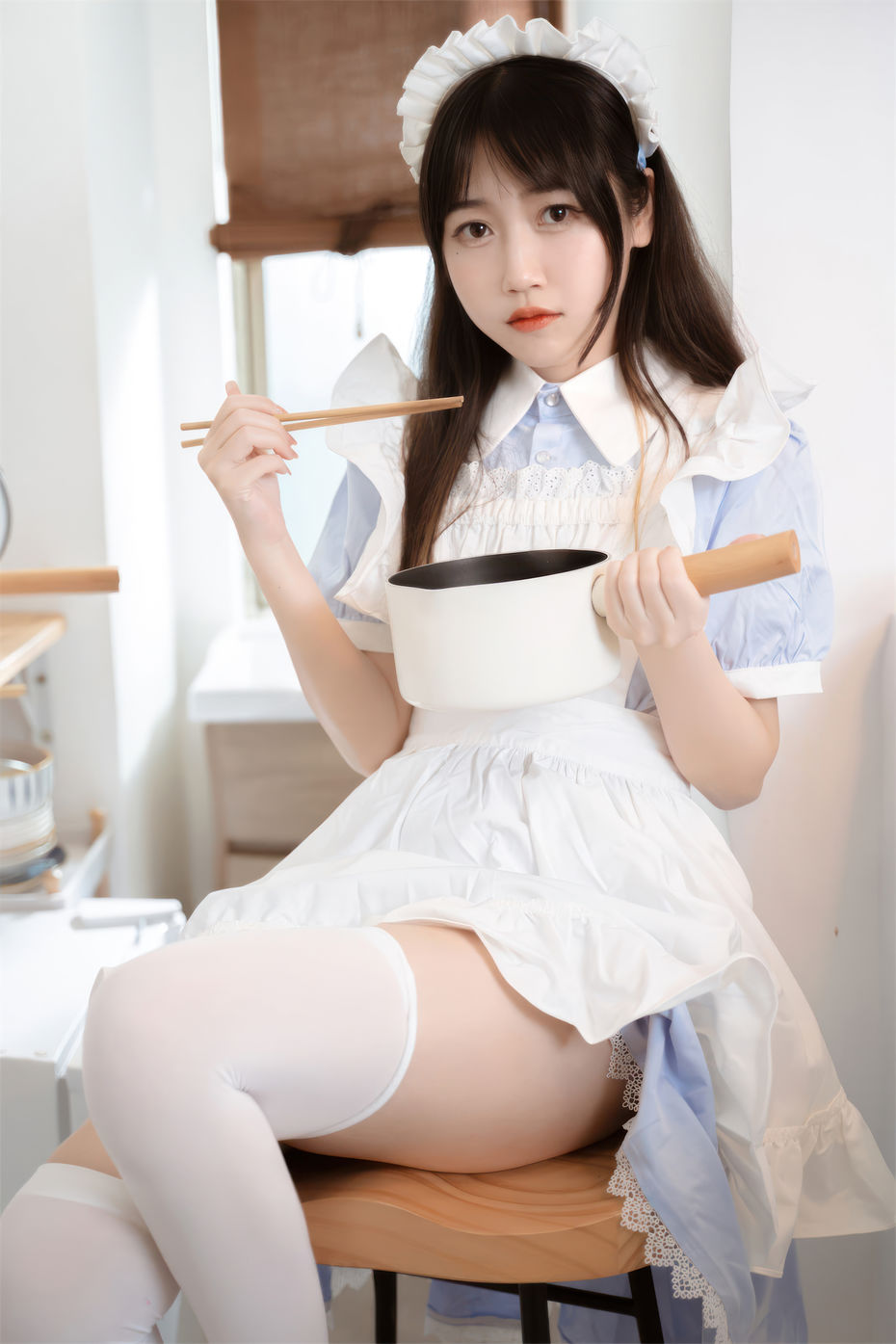 不呆猫 NO.050 厨房小女仆 [35P-212MB]