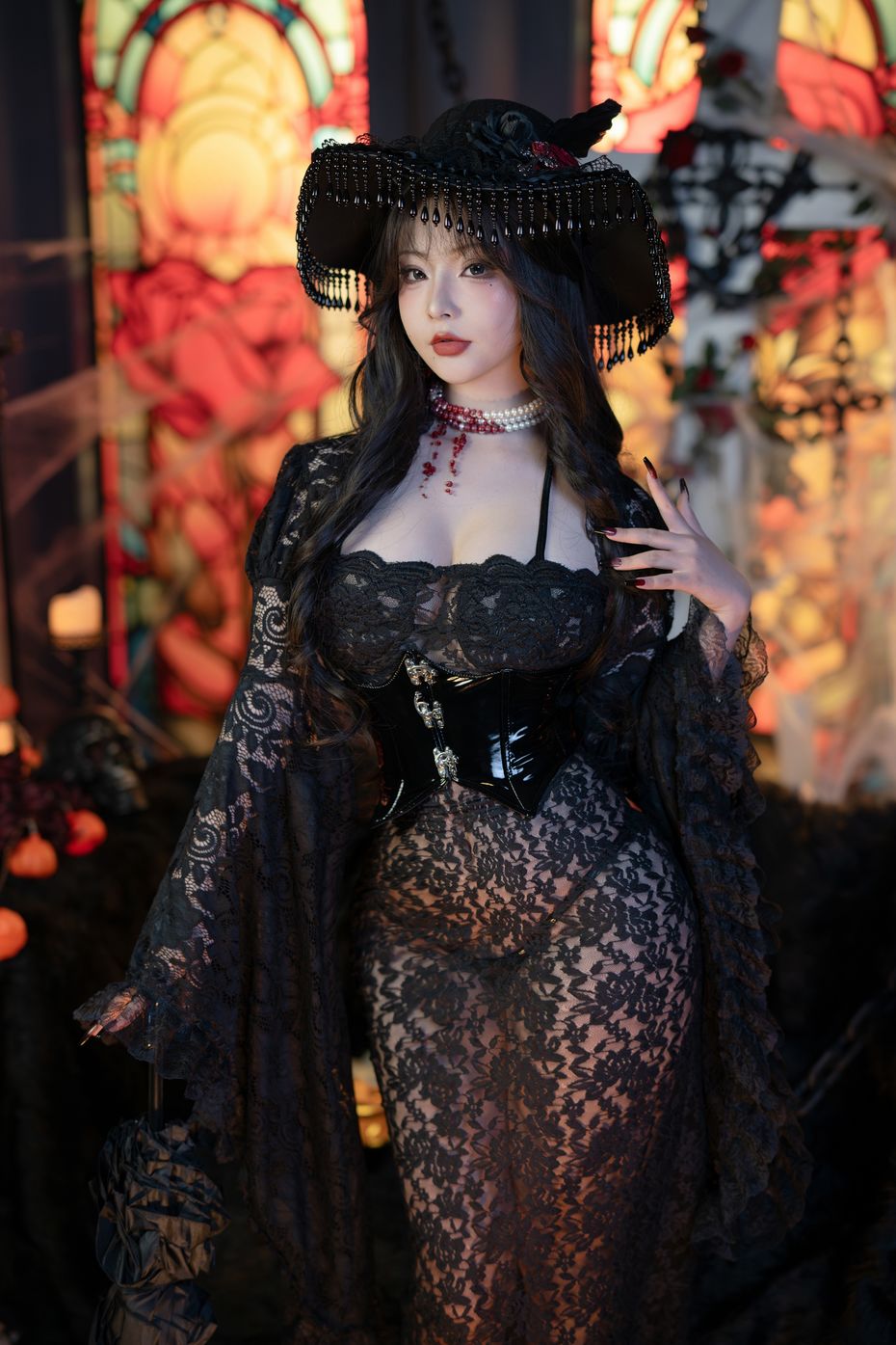 yuuhui玉汇 NO.087 万圣节特辑  魔女狂欢夜 [133P1V-947MB]